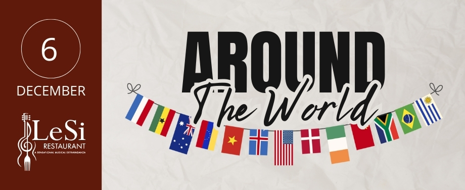 Around the World night with surprise pairing