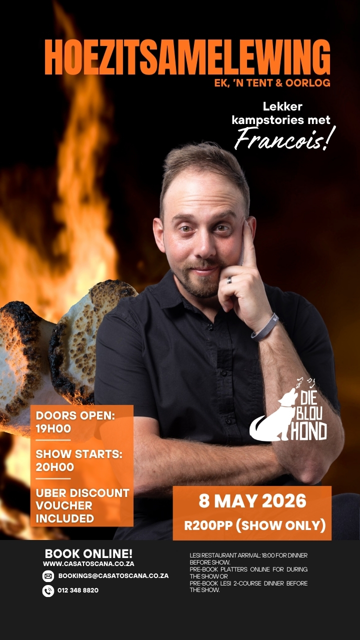 HoezitSamelewing - Ek, n Tent en Oorlog met Francois