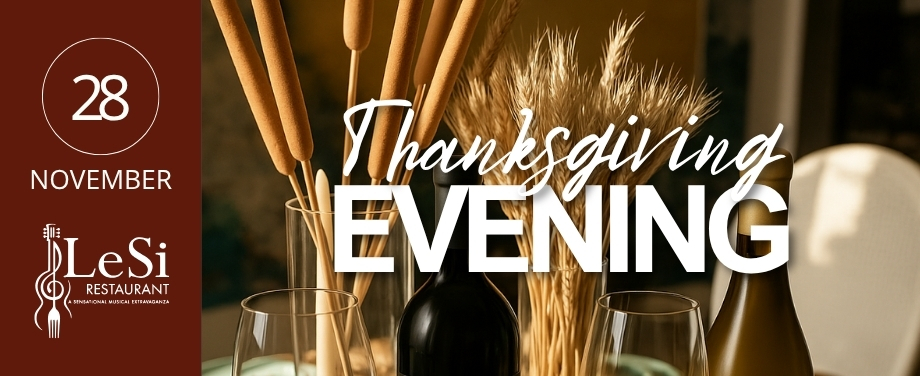Thanksgiving evening - Gourmet Pop up dinner with Stellenzicht Wines