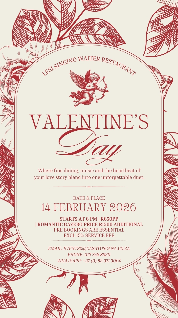 Valentines dinner Lesi Restaurant 2026