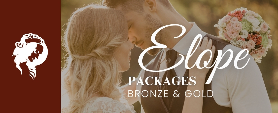 Elope Weddings - Bronze &amp; Gold Package