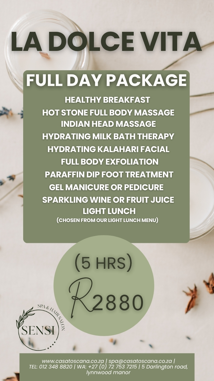 La Dolce Vita - 5 hour Package