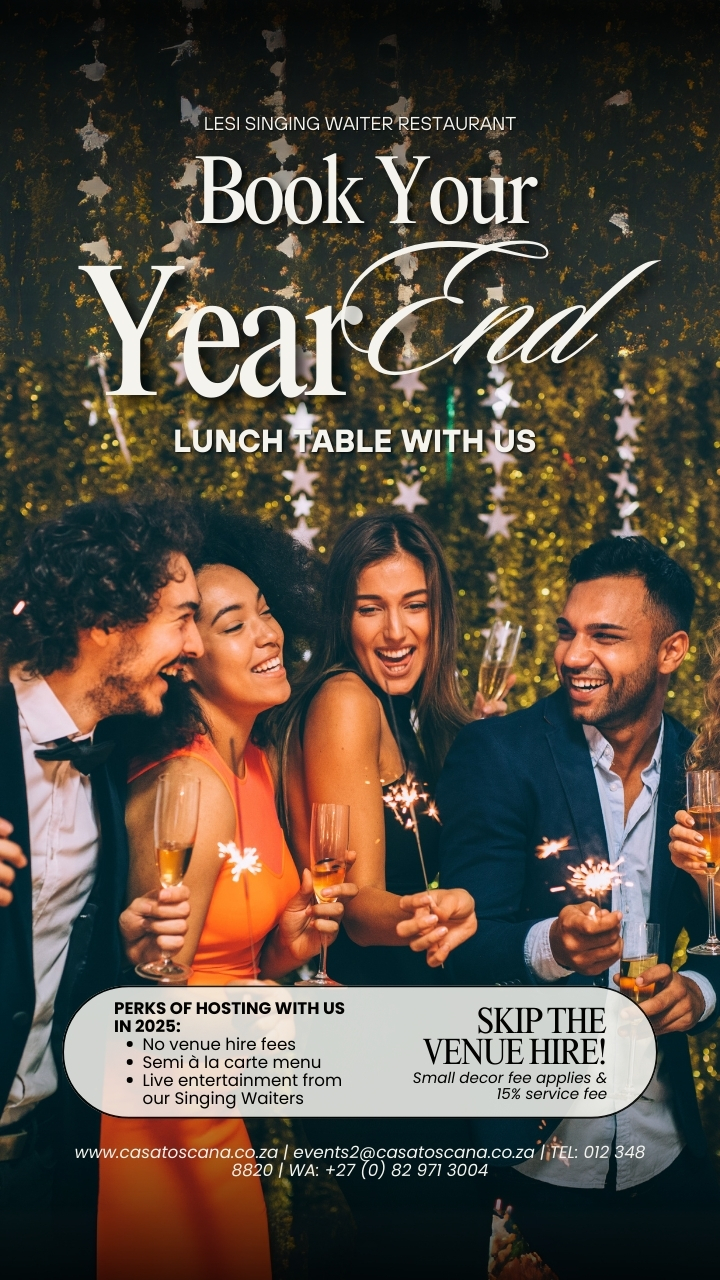 Year End Lunch functions